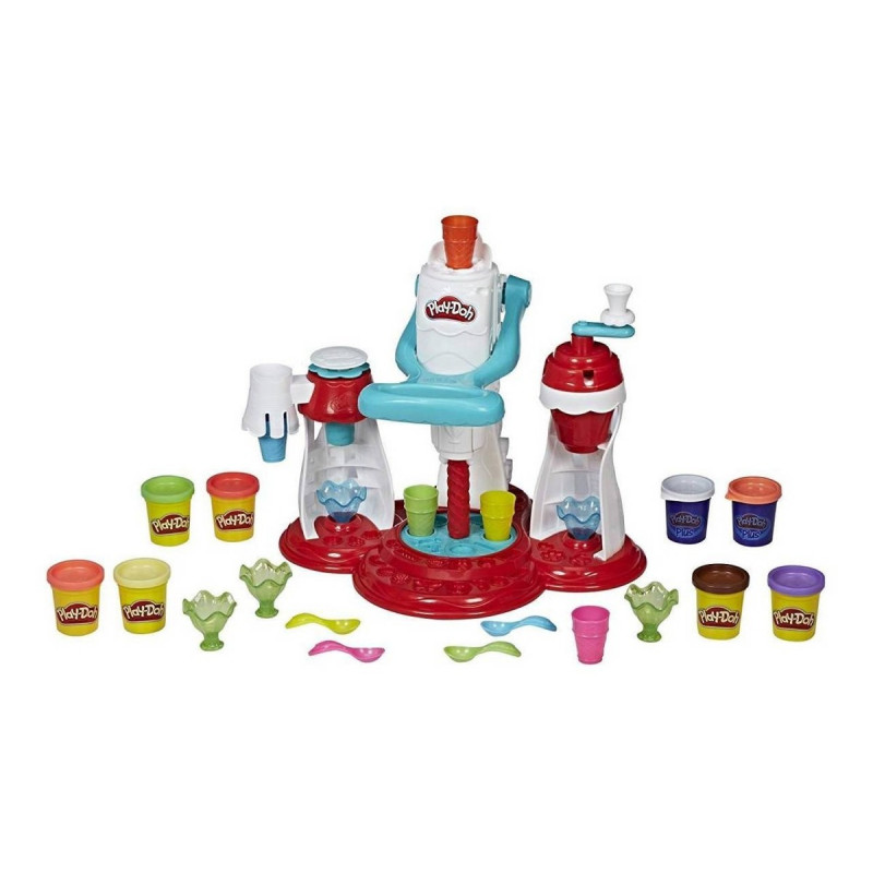 Brand New PLAY DOH Kitchen Creations Ice Cream Party Set Ice Cream Desert  Set