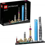 LEGO Architecture Shanghai Model Building Set with the Shanghai Tower and World Financial Centre