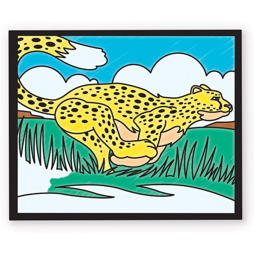 Melissa & Doug On The Go - Stained Glass - Animals