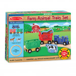 Melissa & Doug Farm Animal Train Set
