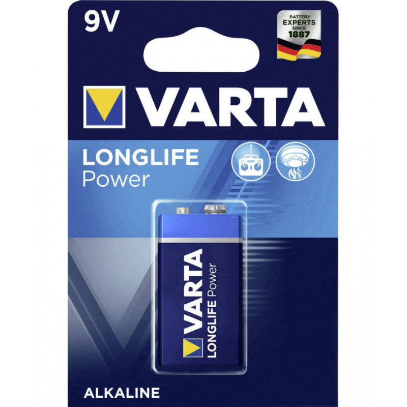 Varta Industrial 9V - Primary Battery, HE | Home | Electronics | Chargers & Batteries