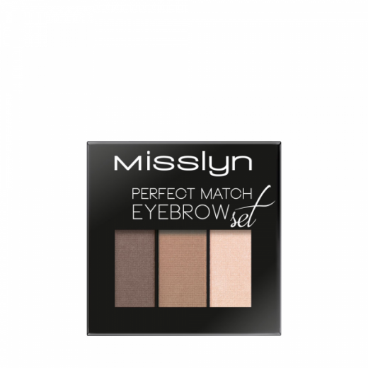 Misslyn Perfect Match Chocolate Eyebrow Set 8