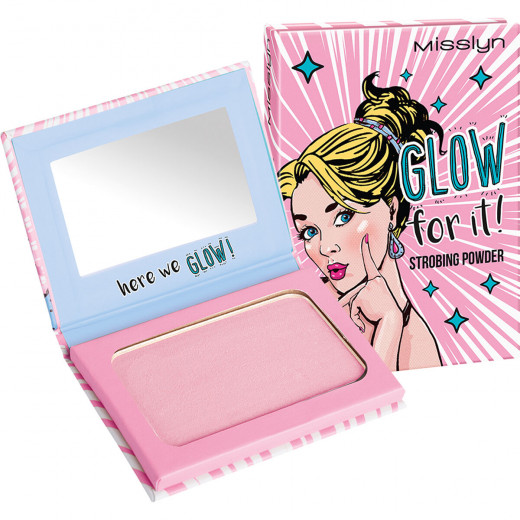 Misslyn Glow for it! Strobing Powder, Compact Powder, Number 6