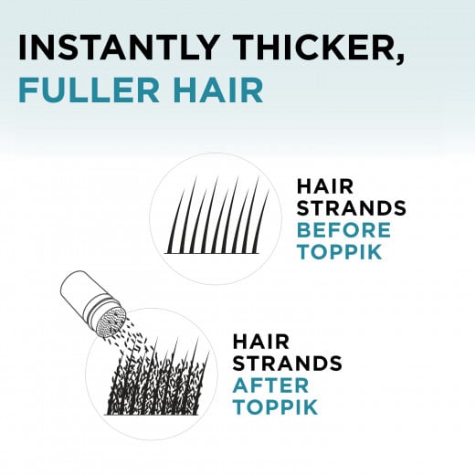 Toppik Hair Building Fibers, Black, 12 g