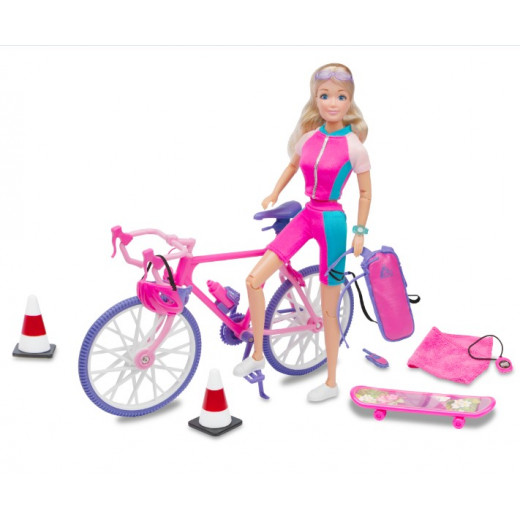 M & C Toys, Kari Michell Doll On Cycling