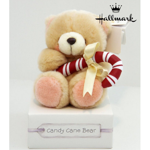 Hallmark Small Candy Cane Teddy Bear