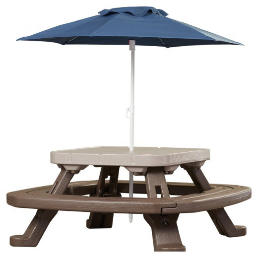 طاولة تخزين قابلة للطي مع مظلة من ليتل تايكس