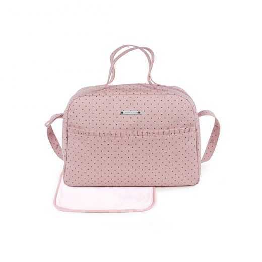 Trolley bag with changing mat Step by step pink Triana