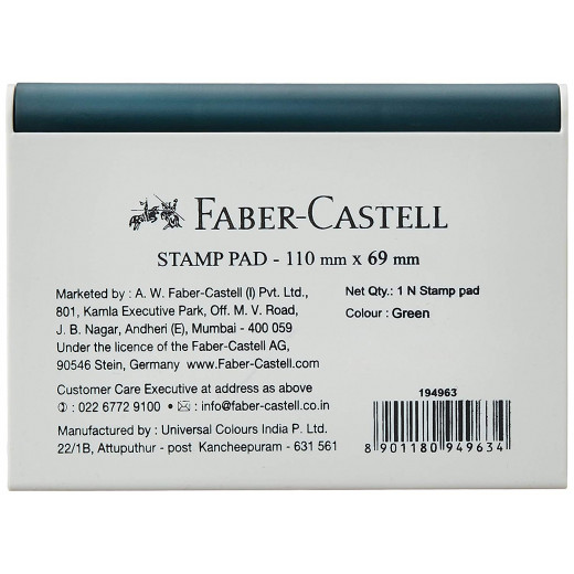 Faber Castell Stamp Pad Medium, Green
