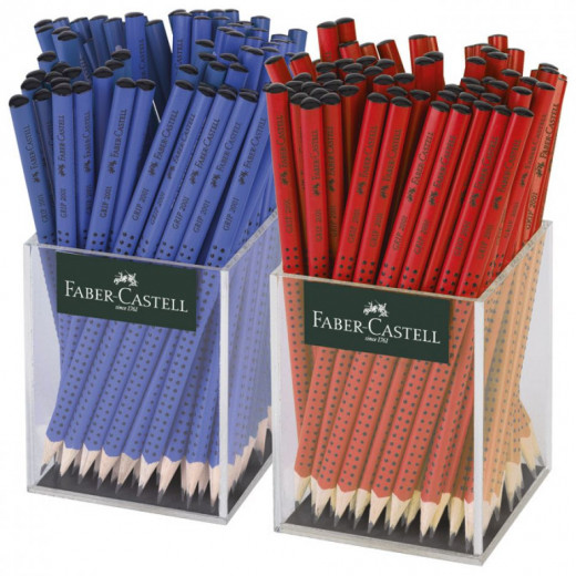 Faber Castell Blacklead Pencils Grip 2001 Blue-Red, 1 Box, 144 pieces
