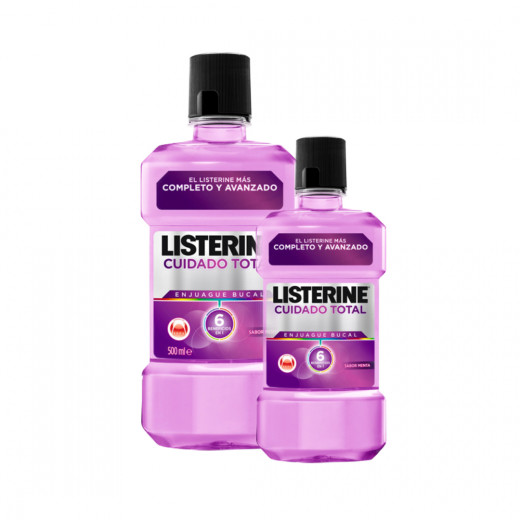 Listerine Total Care Mouthwash 500 ml +250 ml