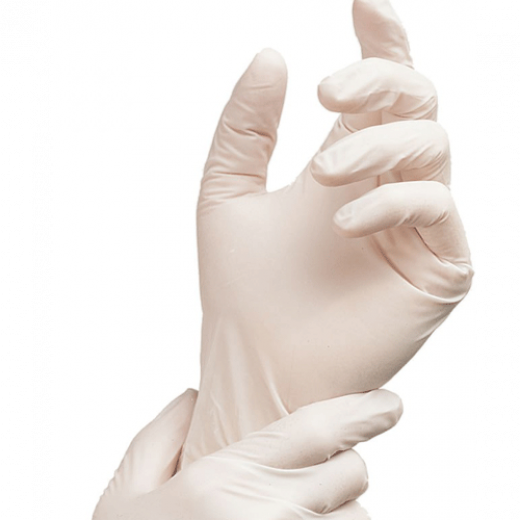 Nitrile Examination Gloves White MEDIUM