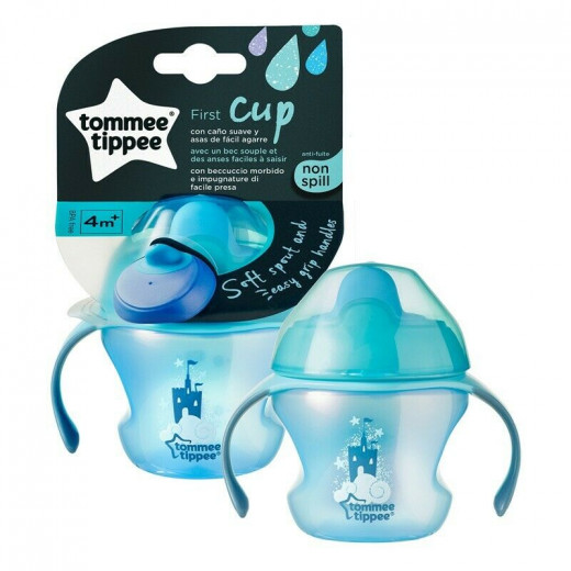 Tommee Tippee - First Trainer Cup 150ml (4m+), Turquoise