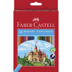 Faber Castell Classic Colour Pencil, Cardboard Wallet Of 36