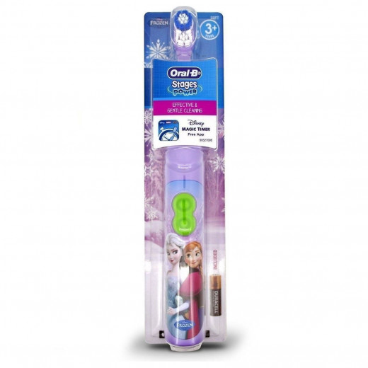 Oral-B Stages Power Kids Disney Princess Frozen Battery Toothbrush With Timer App
