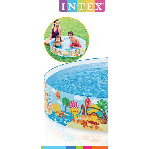 Intex Duckling Snapset Paddling Pool, 25 cm