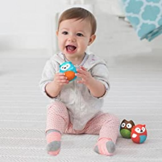 Skip Hop Baby Musical Toys: Explore & More Egg Shaker Trio, 3 Pieces