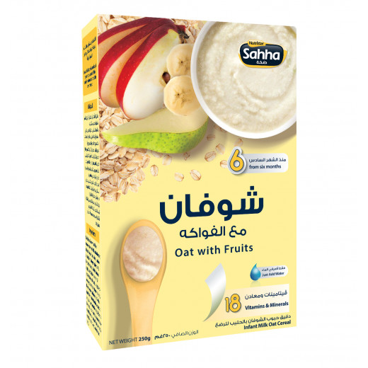 Sahha Oat with Fruits, 250g