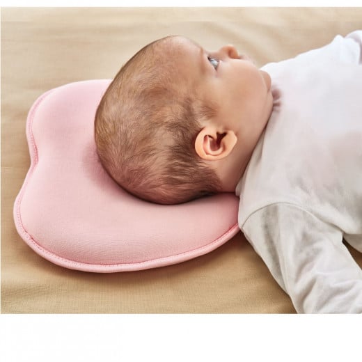 Babyjem Flat Head Pillow, Pink