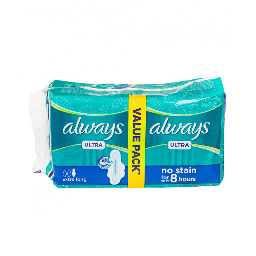 Always - Ultra Thin 14 Pads up to 8 Hours