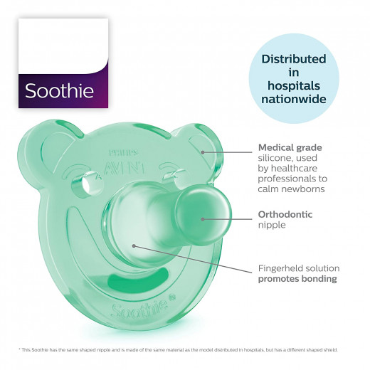 Philips Avent Soothie Shape +3 شهر, Pink&Purple