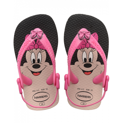 Havaianas Baby Disney Classic Pearl Sandal, Size 21