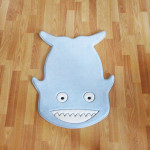 Kaison Cartoon Floor Mat, Blue Shark