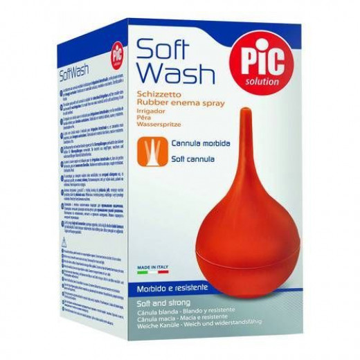PiC Soft Wash Rubber Cannula, 340 ml