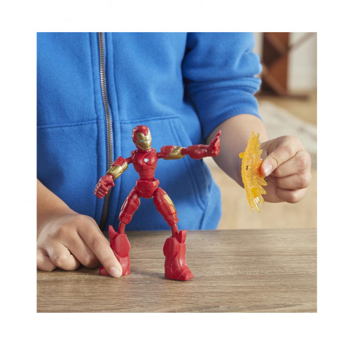 Marvel Avengers Bend And Flex Action Figure 15 Cm, Iron Man