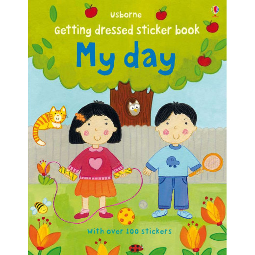Getting Dressed Sticker Book: My Day, 24 pages