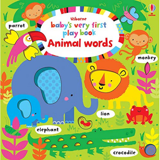 Baby's Very First Play Book Animal Words, Hardcover