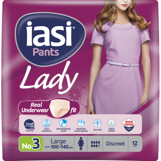 Iasi Lady Pants No.3 Large, 12 pcs