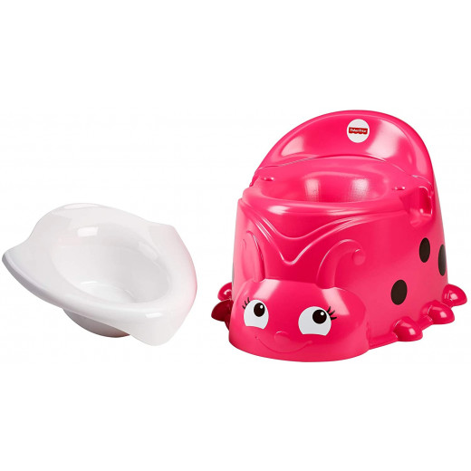 Fisher-Price Ladybug Potty Training Seat, Sweet Pink