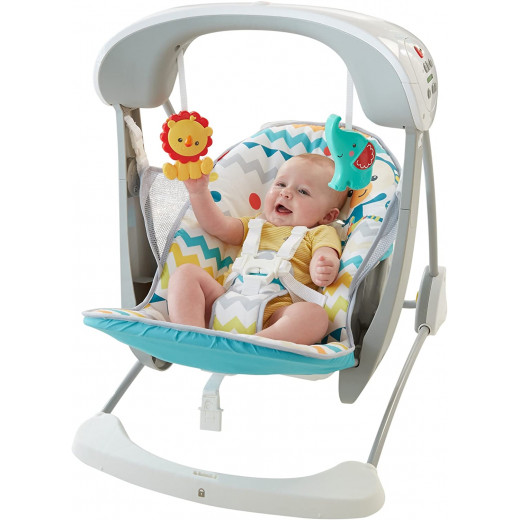 Fisher-Price Colourful Carnival Take-Along Swing And Seat