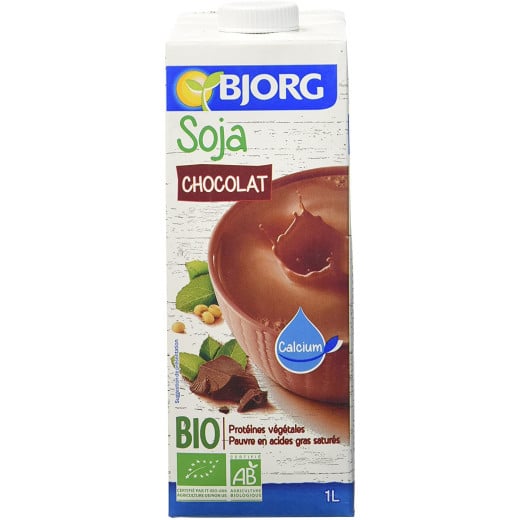 BJORG Soy Drink Chocolate Calcium Bio 1 L