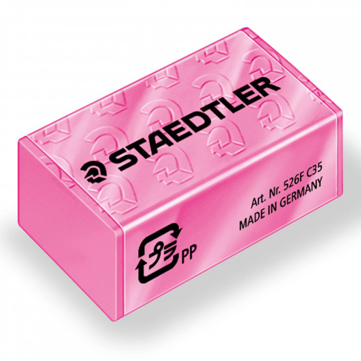 Staedtler Wopex Neon Graphite Pencil Kit - Pink with Sharpener and Eraser