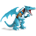 Zuru Robo Alive Roaring Ice Dragon Battery-Powered Robotic Toy, Blue