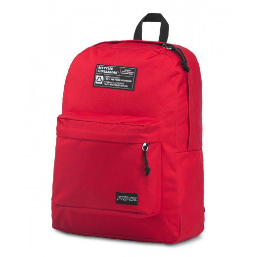JanSport Recycled Super Backpack, Red Tape