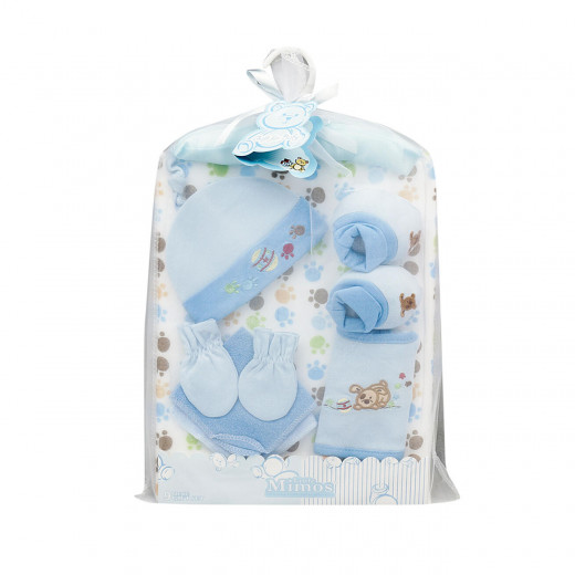 Little Mimos Baby Gift Set 9 Pieces, Blue