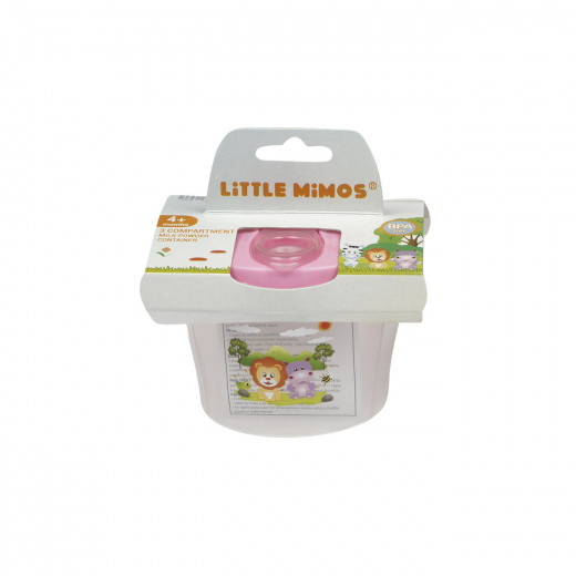Little Mimos Milk Powder Container, Pink