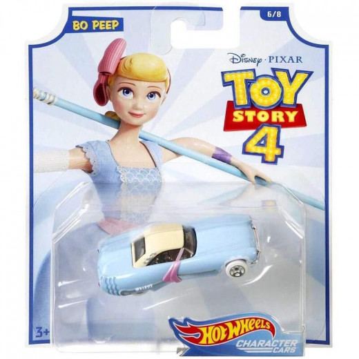 Disney Pixar Toy Story 4 Hot Wheels Character Cars - Little Bo Peep