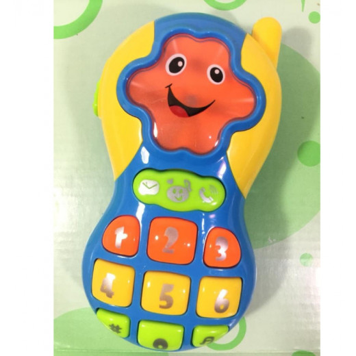 Chimstar Music Mobile Phone Toy, Multicoloured -Assorted