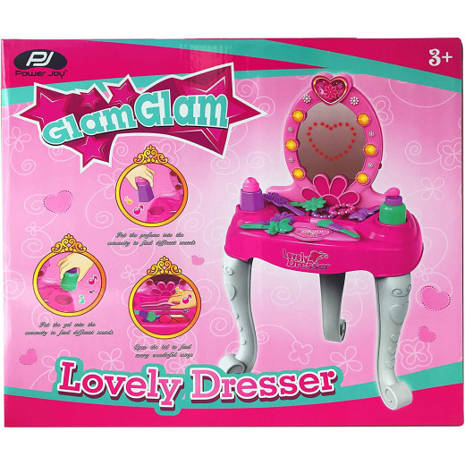PJoy GlamGlam Lovely Dresser , Girls Toy