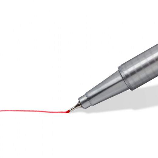 قلم تحديد رفيع تريبلس مثلث من ستيدلر - عبوة من 12 قلم