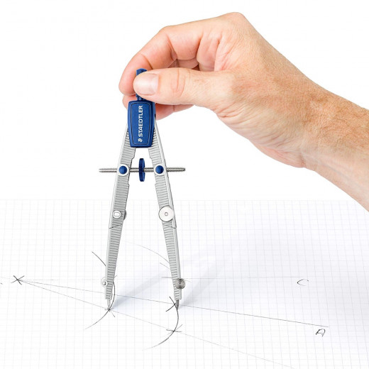 Staedtler Noris® School Compass with Centre Wheel and Extension Bar