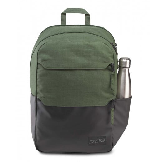 Jansport Ripley Backpack, Muted Green Heathered 600D