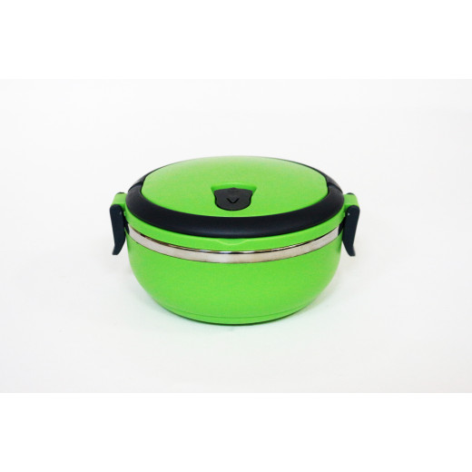 Lunch Box with One Layer Stainless Steel 700 ml, Green