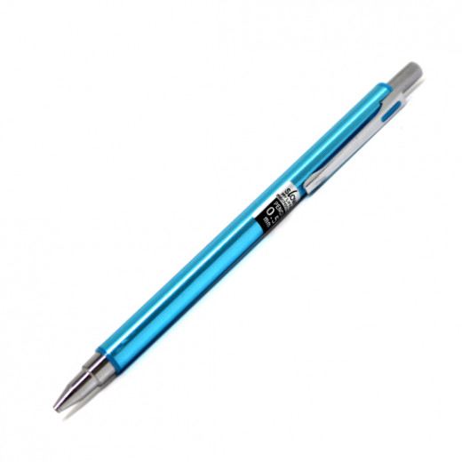 أوتوماتيك قلم رصاص ستيل قابل لتعبئة  0.5 مم ، ازرق