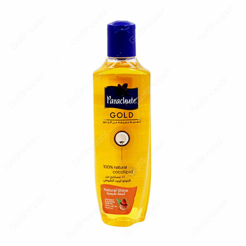 Parachute Gold Hair OIl Natural Shine (Coconut & Almond) 200ml | Parachute  | | Jordan-Amman | Buy & Review