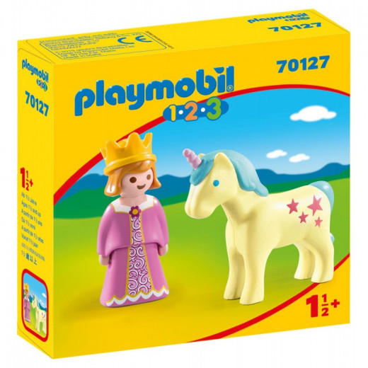 Playmobil Princess With Unicorn For Children